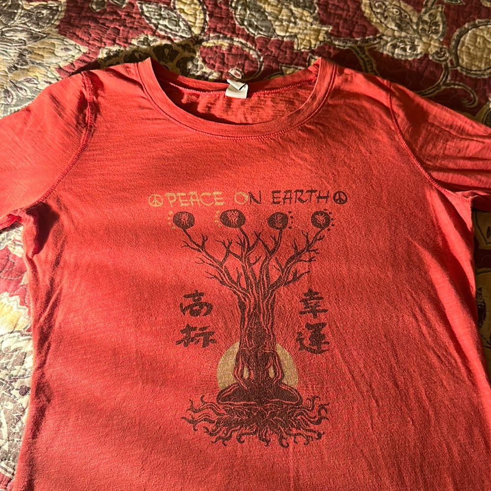 PEACE ON EARTH tshirt by Lucky